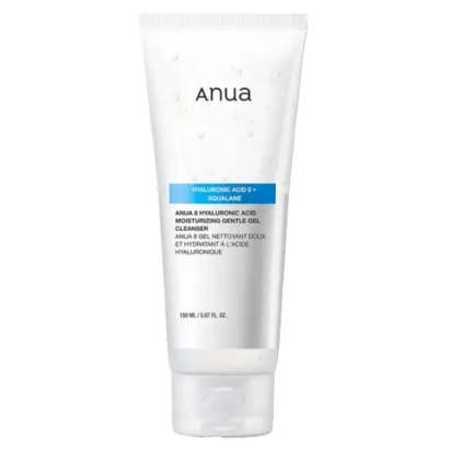 Anua 8 Hyaluronic Acid Moisturizing Gentle Gel Cleanser деликатный гель для умывания с гиалуроновой кислотой