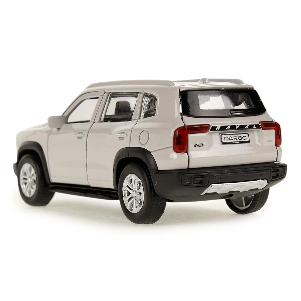 Модель ин. мет. "Haval Dargo" 12см. дв, багаж,серебристый, в коробка DARGO-12-SR (Технопарк)