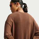 Женская толстовка свободного кроя с круглым вырезом Nike Studio Fleece Medium Weight - Nike