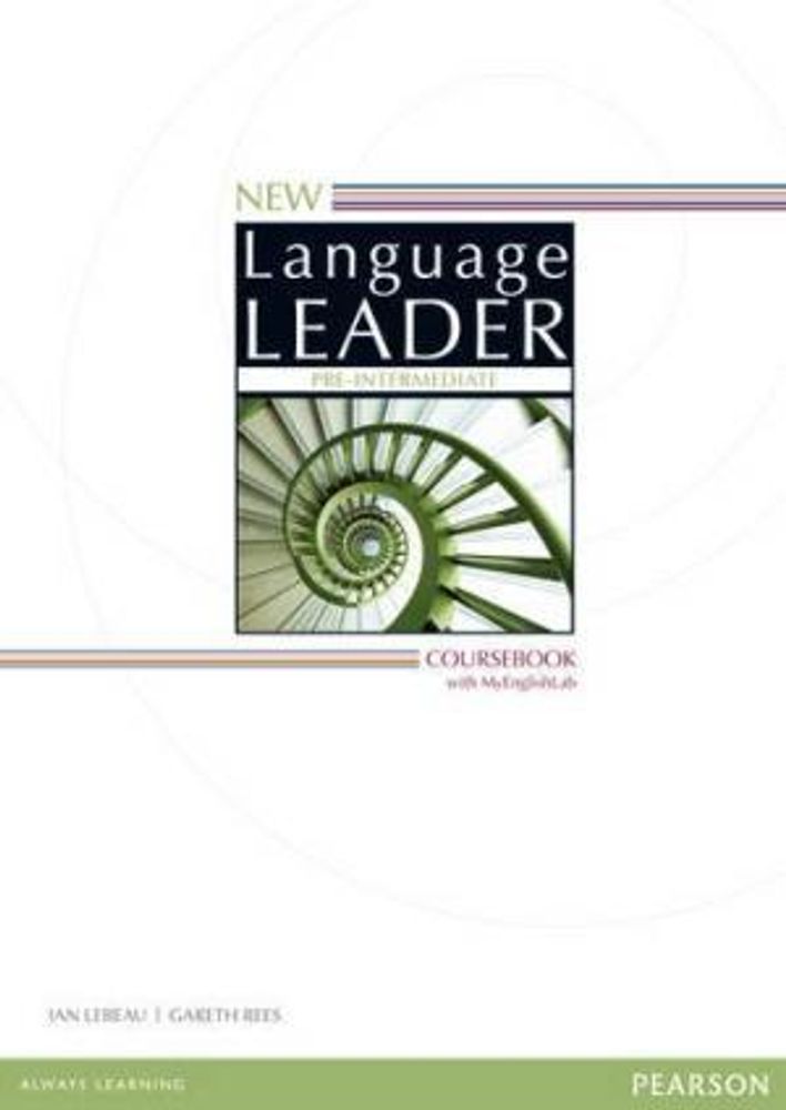 New Language Leader Pre-interm CBk+MEL Pk New Language Leader Pre-interm CBk+MEL Pk