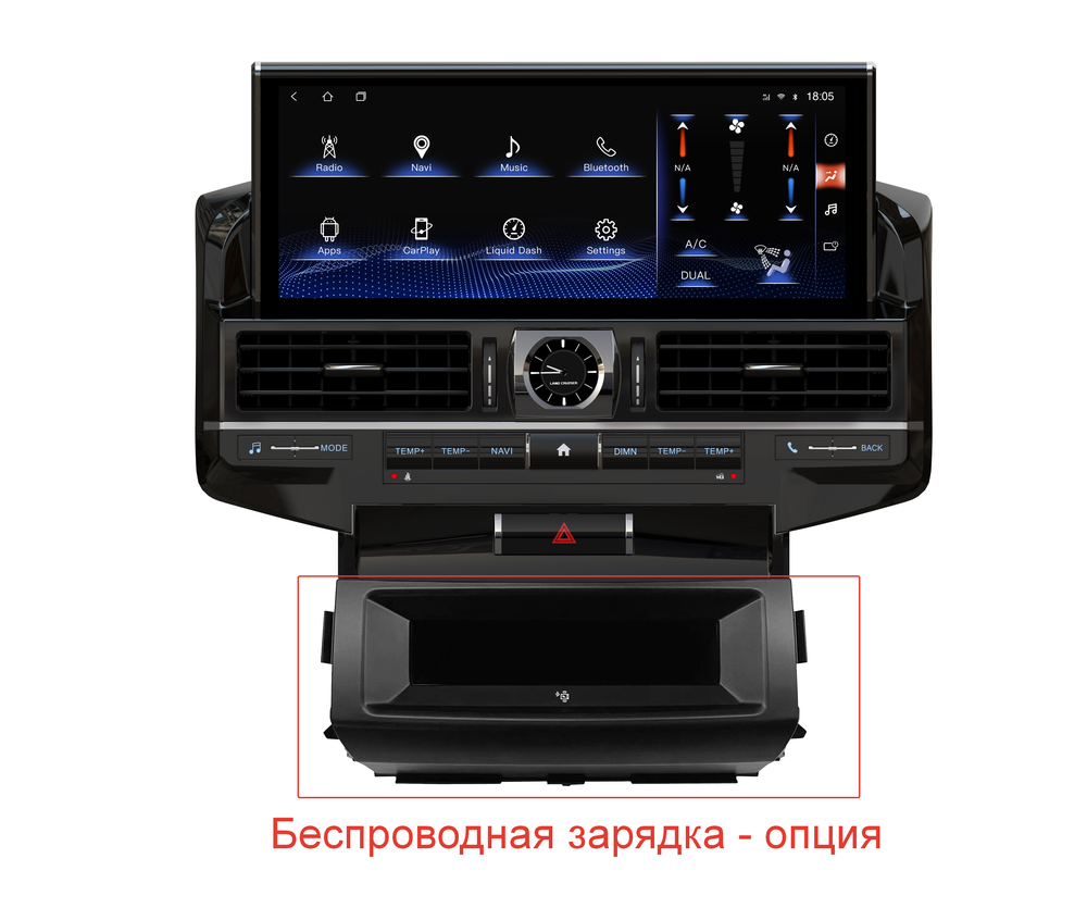 Установочный комплект для TOYOTA Land Cruiser 200 2007-2015 top  KUBERG ZH-T1206X