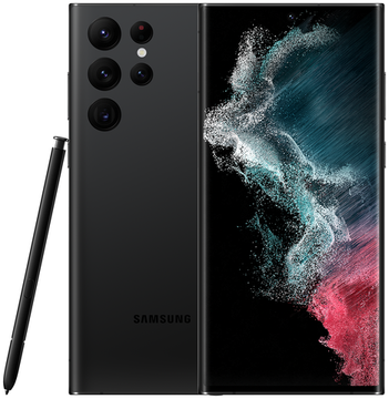 Смартфон Samsung Galaxy S22 Ultra 12/512 ГБ, черный фантом