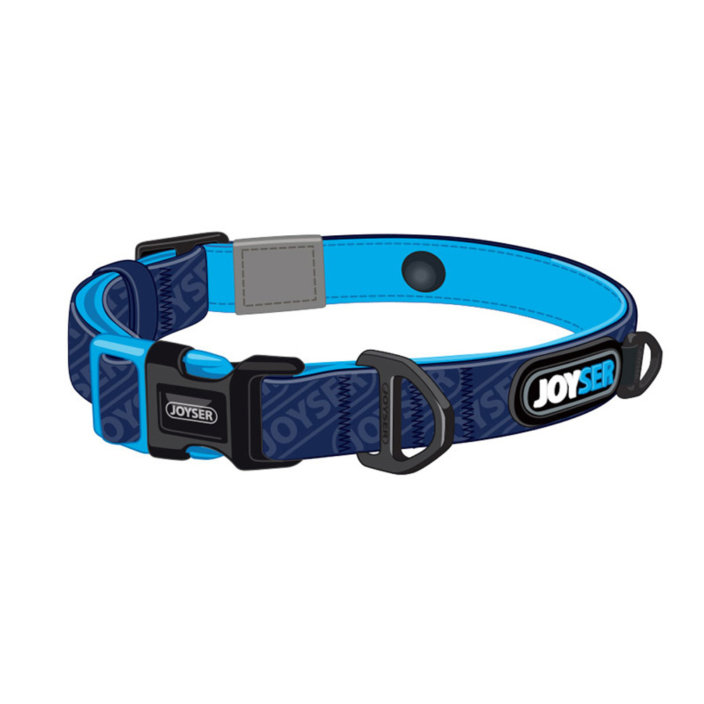 Ошейник для собак синий с голубым JOYSER WALK BASE COLLAR L