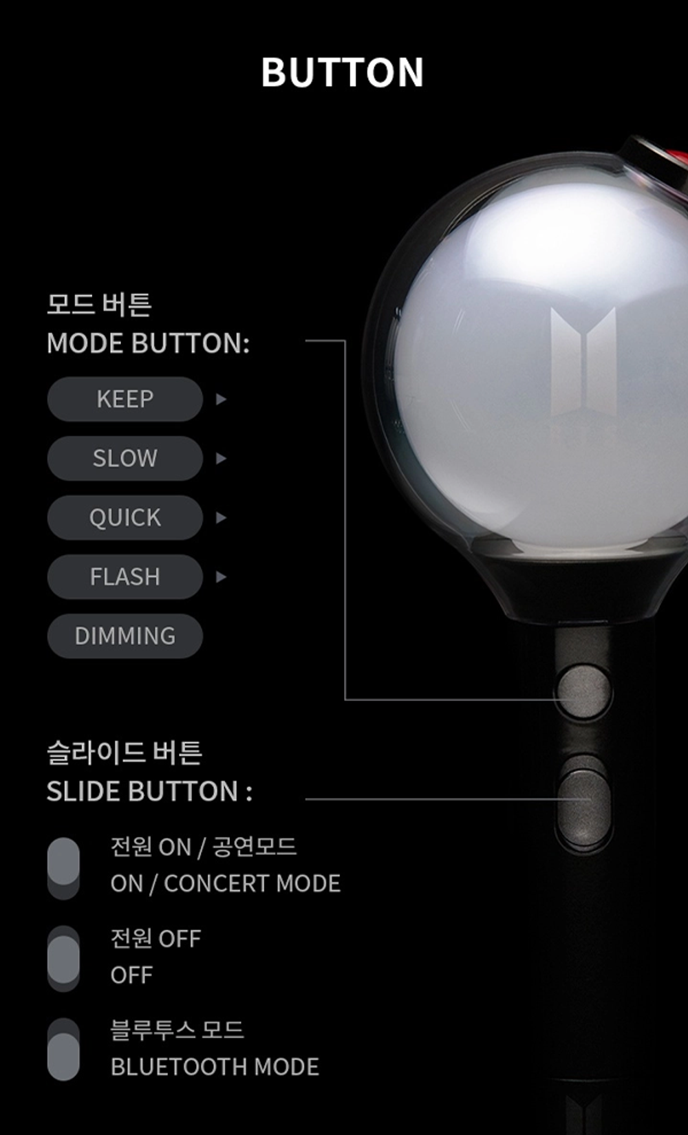 Лайтстик BTS - Official Light Stick [Special Edition]