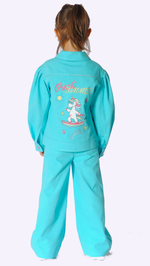 Комплект джинсовый для девочки 2-8 лет Fleur de Vie