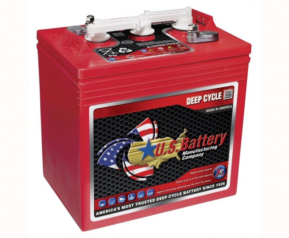 Аккумулятор U.S.BATTERY US 2200 XC2 (181Ач/6В) WET