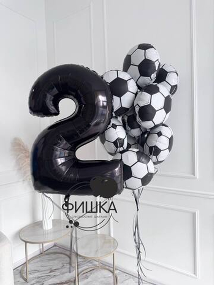 Шары футбольные для мальчика №193