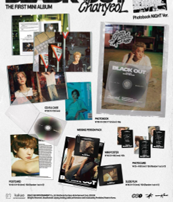 Альбом CHANYEOL - BLACK OUT 1st Mini Album PHOTO BOOK 2 Version SET