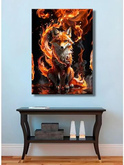 Картина "Огненная душа", галерейная 30х40см 1шт.