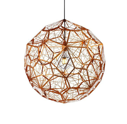 Pendant design lamp  Etch Web by Tom Dixon (Bronze)