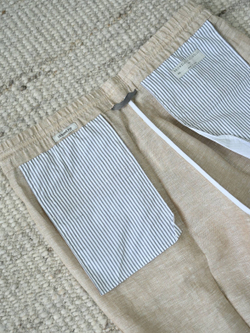Льняной костюм Brunello Cucinelli