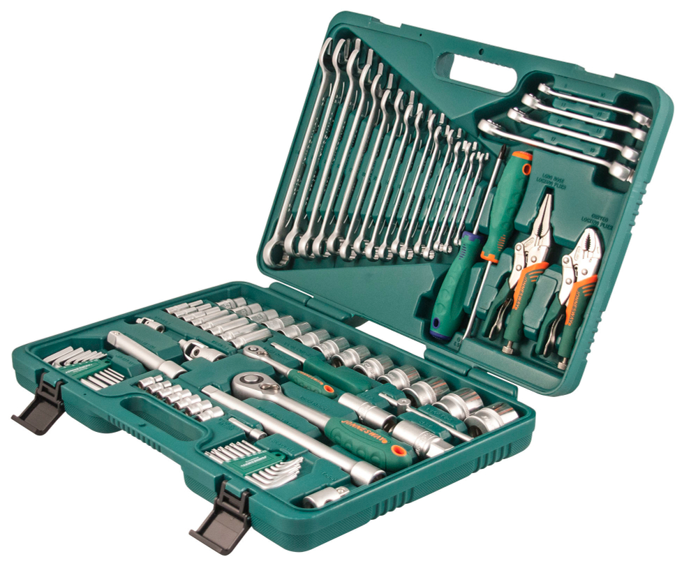 S04H52478S Набор инструмента универсальный 1/4", 1/2"DR, 78 предметов
