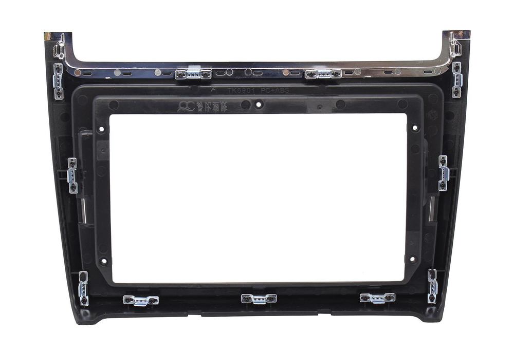Переходная рамка магнитолы VOLKSWAGEN POLO 2009-2020 9 дюймов