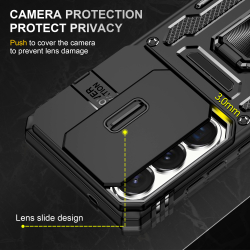 Чехол Safe Case с кольцом и защитой камеры для Samsung Galaxy S26 Ultra