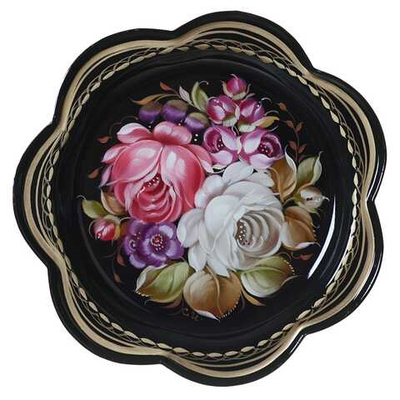 Zhostovo metal tray A1D051026221