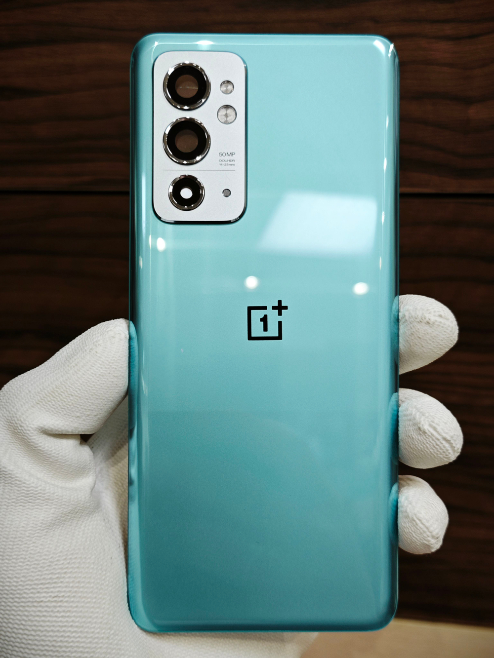 Задняя крышка ПРЕМИУМ для OnePlus 9RT ( заднее стекло ) цвет: Зелёный