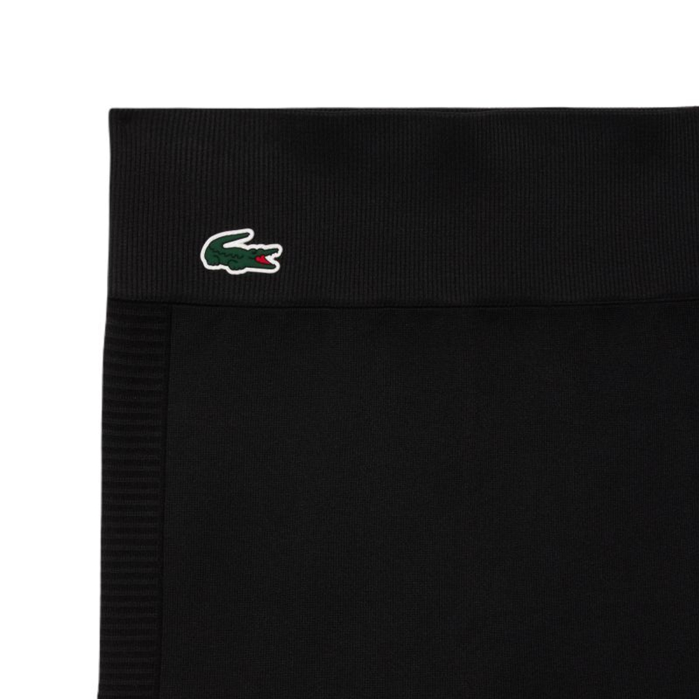 Женские Шорты теннисные Lacoste Women's Seamless Sport Bike Shorts - черный