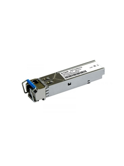 D-Link 330R/10KM/A1B WDM SFP-трансивер с 1 портом 1000Base-BX-U (Tx:1310 нм, Rx:1550 нм) для одномодового оптического кабеля (до 10 км, разъем Simplex LC)