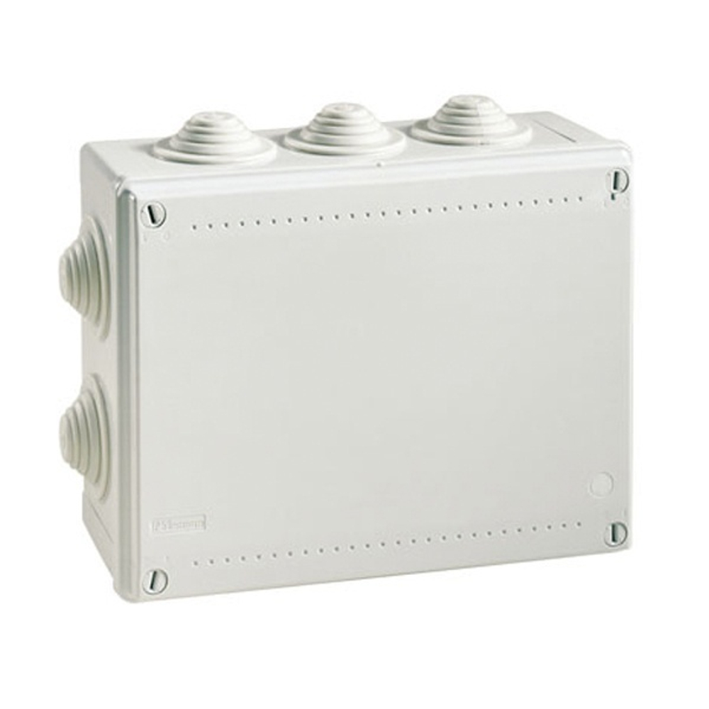 Коробка ответвит. с 10 кабельными вводами д.32мм, IP55, 190х140х70мм  DKC 54100