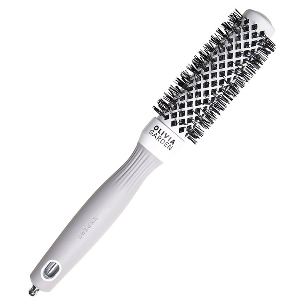 Olivia Garden Термобрашинг Expert Blowout Shine White&Grey 25 мм ID2003