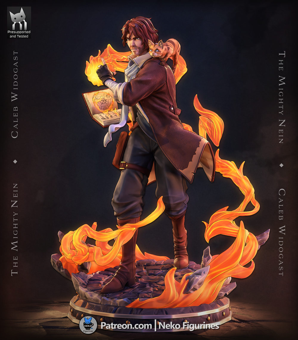 фигурка Калеб Могуйчий найн Caleb Widogast (The Mighty Nein)