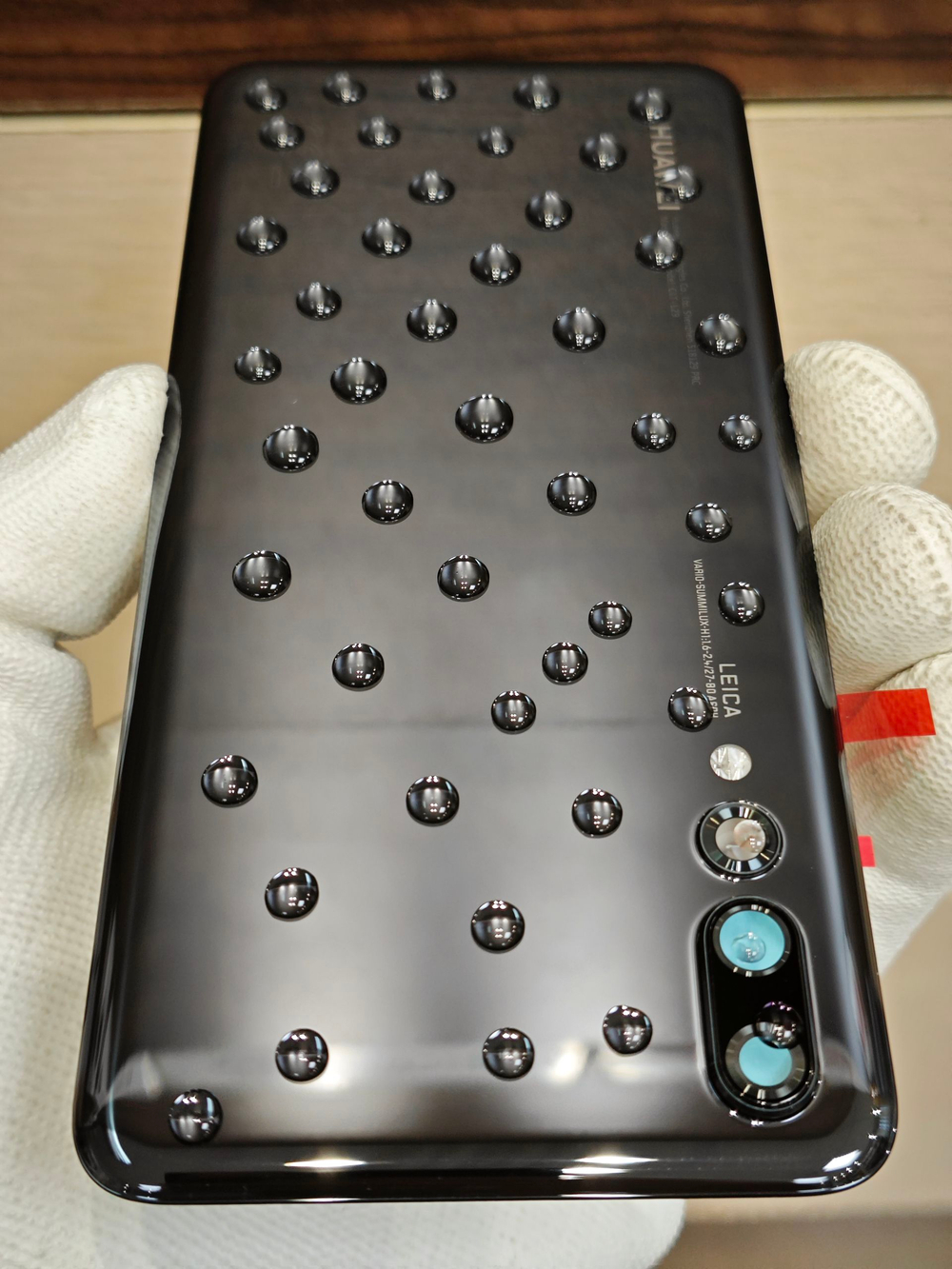 Задняя крышка ORIGINAL для Huawei P20 Pro CLT-L29 - ( заднее стекло ) цвет: Чёрный / Black