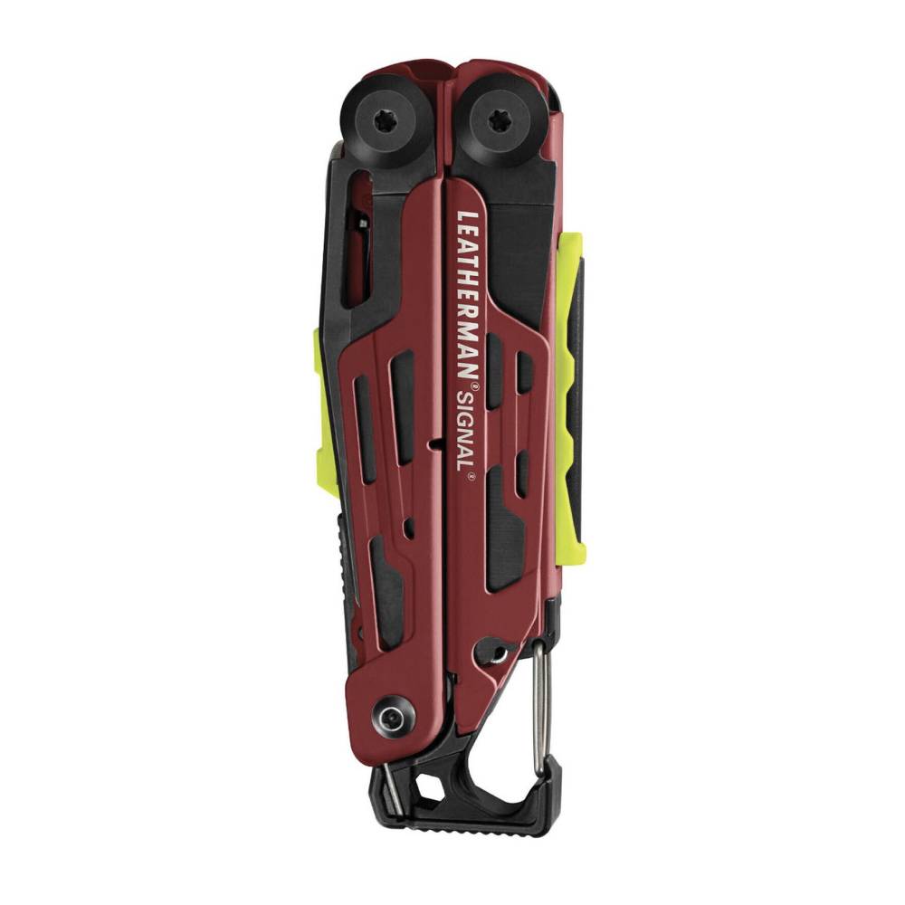 Мультитул Leatherman Signal, 19 функций, бордовый, нейлоновый чехол