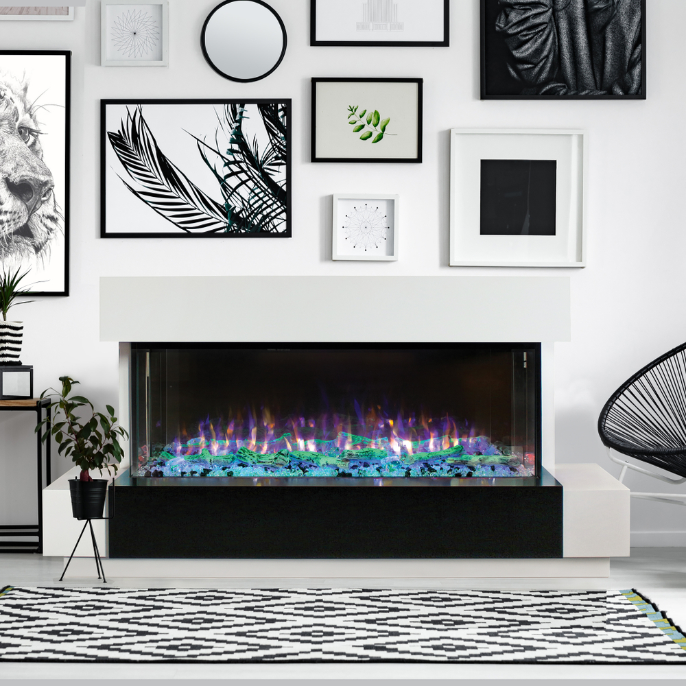 Каминокомплект Real Flame Houston 50 WT с очагом Onyx 50