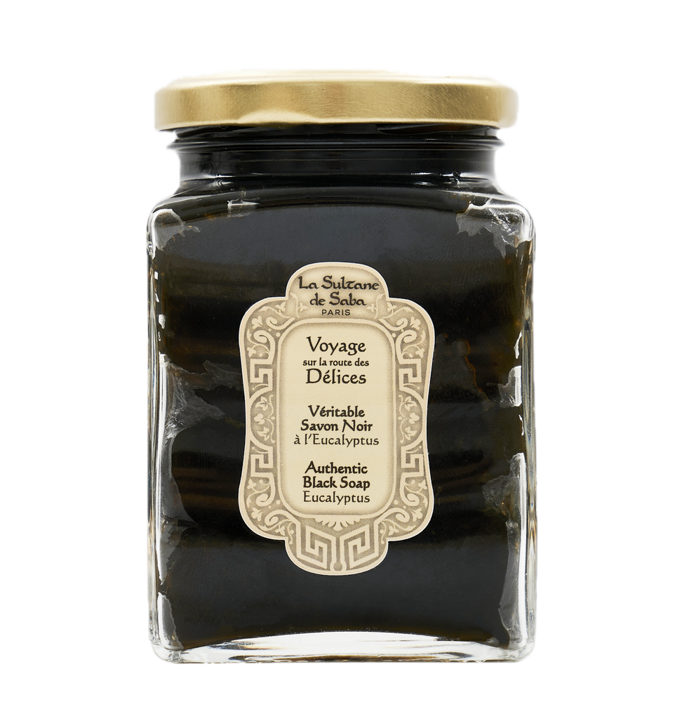 La Sultane de Saba Черное мыло для лица и тела c эвкалиптом La Sultane de Saba Черное мыло для лица и тела c эвкалиптом