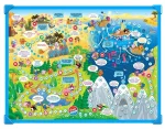 Детский игровой столик со стульями "Ходилка"