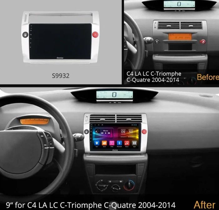 Магнитола для Citroen C4 2004-2011 - Kuberg DUDU7 OL-9932 QLed+2K, Android 13, Быстрейшая, UIS7870 (DUDU7), CarPlay, SIM-слот