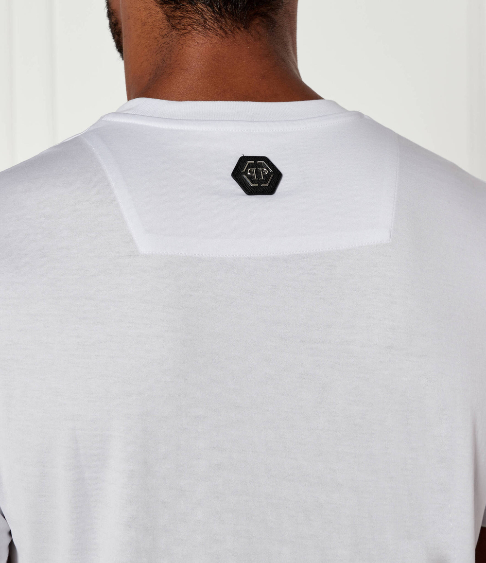 Футболка Hexagon Philipp Plein - белый(MTK7795 PJY002N)