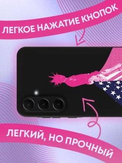 Чехол на Samsung A35 с принтом