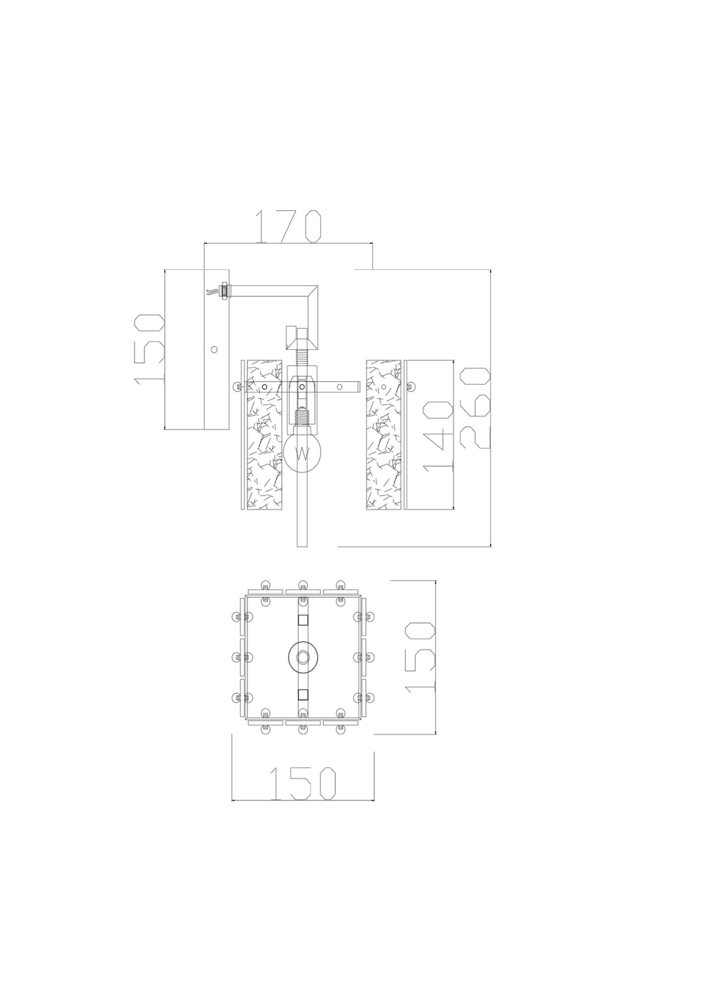 Настенный светильник Freya Basilica FR5166WL-01BS