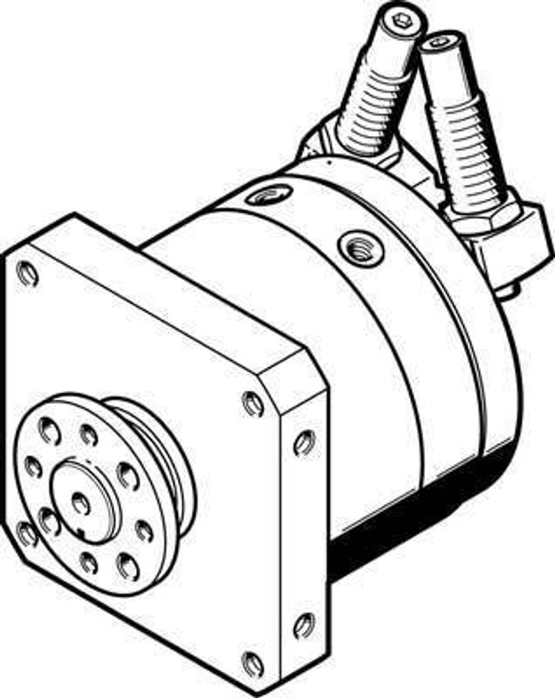 DSM-T-32-270-CC-FW-A-B Неполноповоротный привод