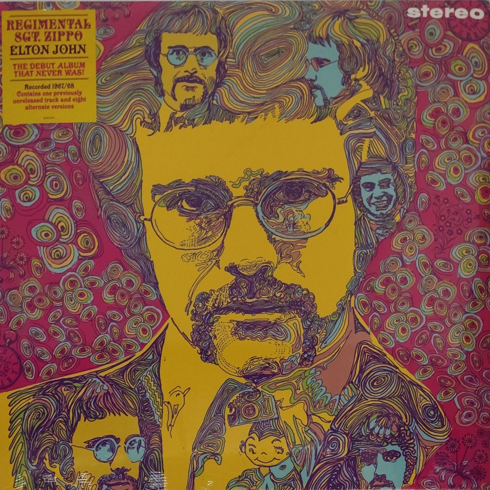 Elton John — Regimental Sgt. Zippo (LP)