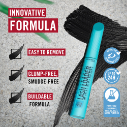 Rimmel Kind & Free Lash Loader - Тушь для ресниц, утолщающая оттенок 003 Aubergine, 9 ml