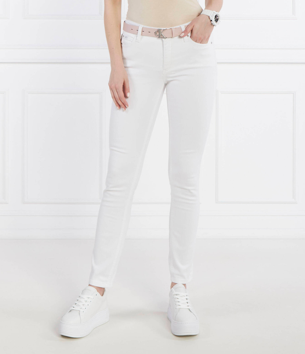 Джинсы MID RISE CALVIN KLEIN JEANS - белый(J20J222778)