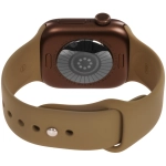 Часы Apple Watch Series 12, 42 мм, алюминий тёмно-бронзового цвета, ремешок Sport Band оливкового цвета
