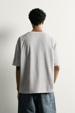 ФУТБОЛКА RELAXED FIT СО ШВОМ — ZARA