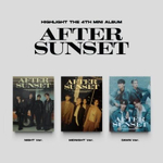 Альбом Highlight - AFTER SUNSET 4th Mini Album 3 Version SET