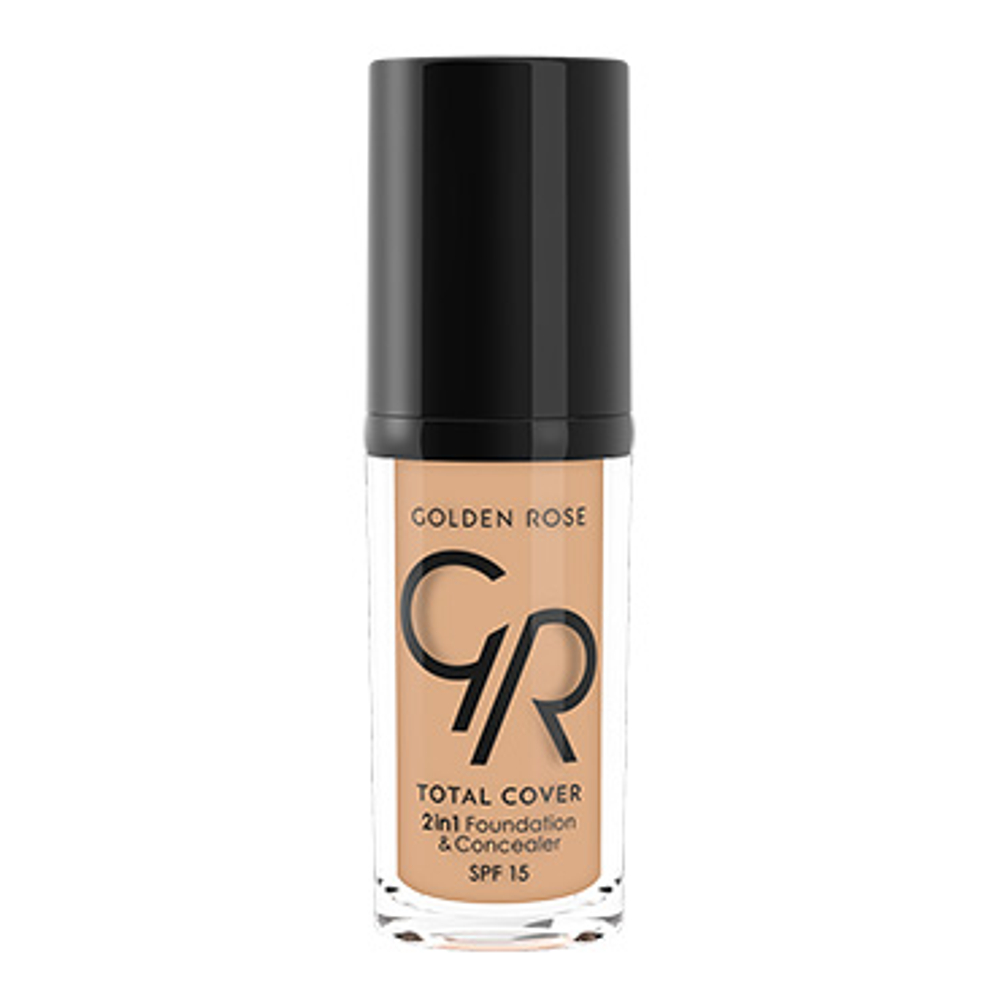 Крем-консилер тональный для лица GR Total Cover 2in1 Foundation &amp; Concealer