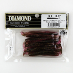 Силиконовая приманка DIAMOND SI 3" (10шт/уп)