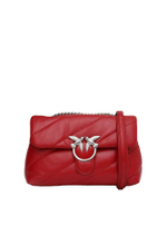 CLASSIC LOVE BAG PUFF MAXI QUILT - red silver