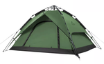 Палатка Naturehike 3-местная, быстросборная, зеленая, артикул NH21ZP008-3FGR