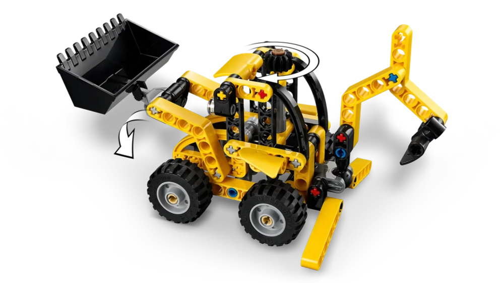 Конструктор LEGO Technic 42197 Экскаватор-погрузчик