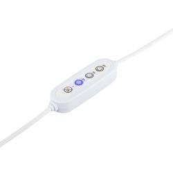 Разветвитель сетевой для линейных светильников ЭРА 5х IEC C7 2pin+timer на 5 точек с таймером 4, 8, 12H 2 м | Аксессуары для фито светильников