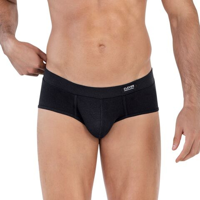 Черные трусы-брифы Spirit Piping Brief (Размер: XL) (Цвет: черный)