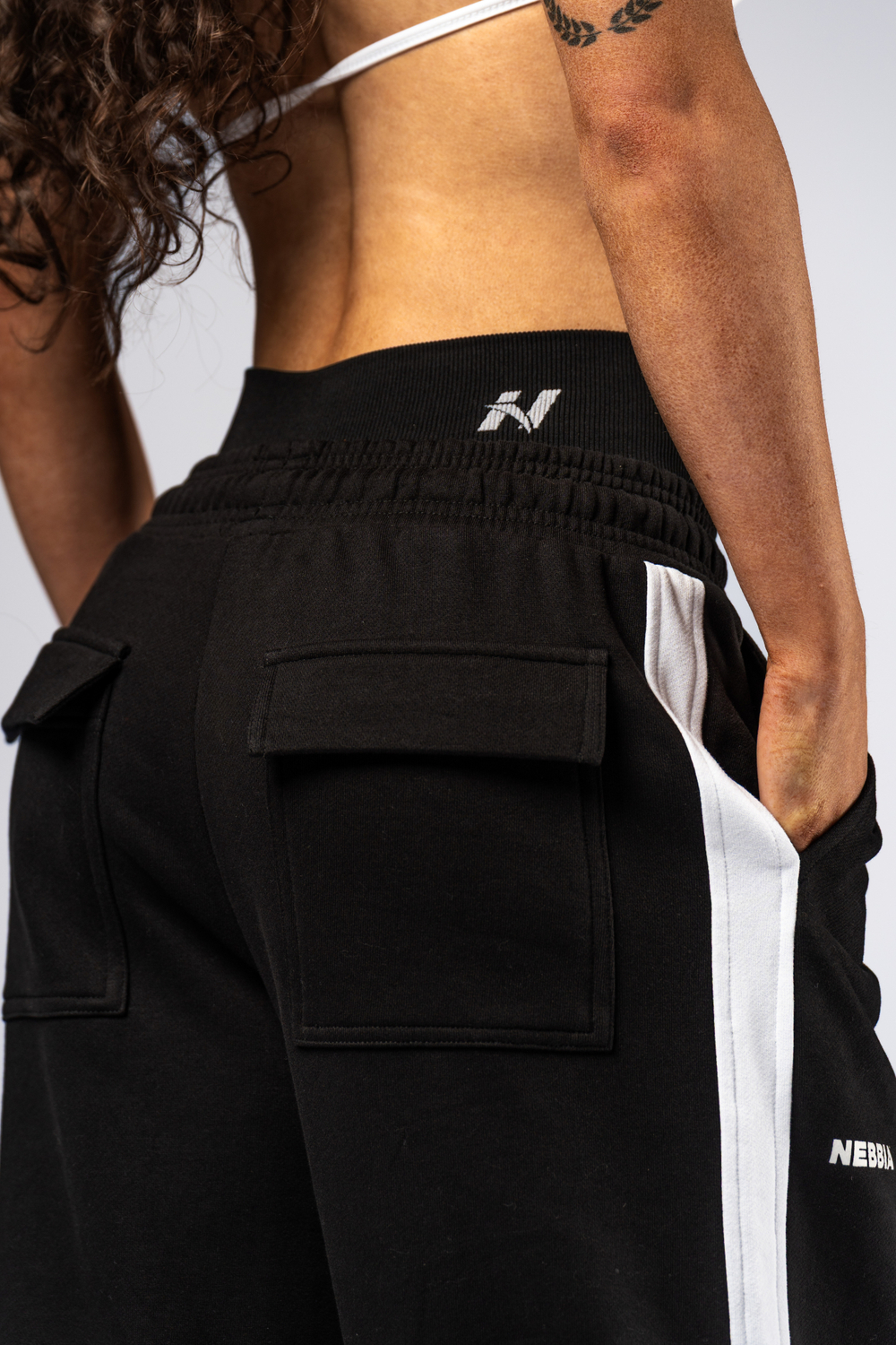 Брюки Oversized Sweatpants POWER 896 Черные