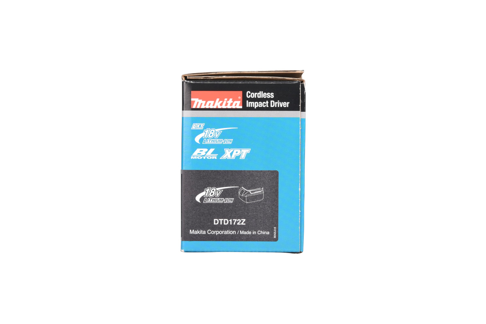 Аккумуляторный ударный бесщеточный шуруповерт Makita 180Нм, М5-М16 DTD172Z